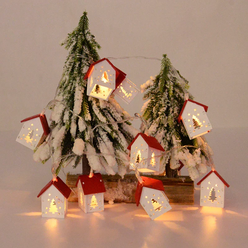 WoodenGlow – Verlichte Houten Kerstdecoratie - Afbeelding 3