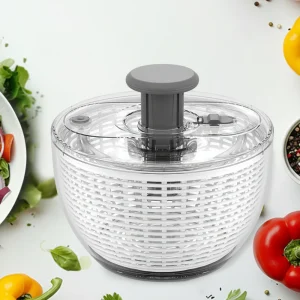 Druk Saladespinner Makkelijk Droogmaken Opslaan