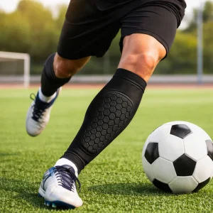 Scheenbeschermers Compressie Sport Bescherming Druk Demping