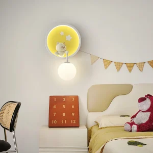 RomanticWall - Kinderkamer Wandlamp met Dierenmotief