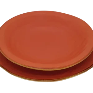 Diep Bord met Dinerbord - Oranje