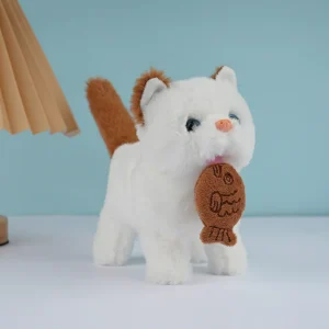 Speelgoed Interactieve Pluche Robot Kat Realistische Perzische