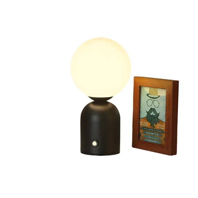 GlowLuxe - Oplaadbare LED Tafellantaarn, Draadloos en Dimbaar - Afbeelding 8