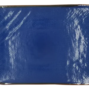 Rechthoekig Bord Blauw 28cm * 19.5cm