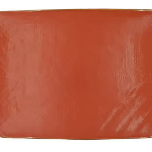 Rechthoekig Bord Oranje 28cm * 19.5cm