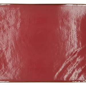 Rechthoekig Bord Rood 28cm * 19.5cm