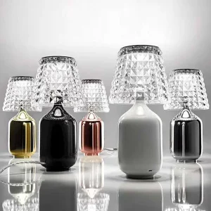 LumiBrill - Decoratieve LED Tafellamp in Kristallook