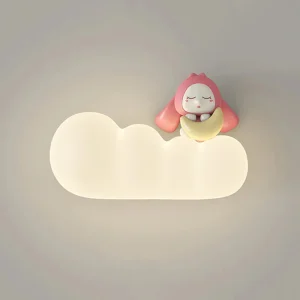 KinderDroom - LED Kinderkamer Wandlamp met Cartoon Dierenontwerp