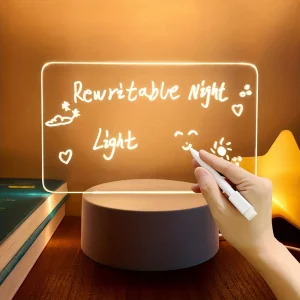 NoteGlow - LED Notitiebord Nachtlampje met USB Voeding