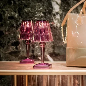 CrystalGlow - Dimbare Acryl Tafellamp met Luxe Lichtspel voor Woon- & Slaapkamer