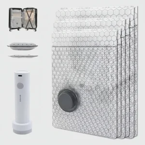 Draagbare Vacuum Zakken Opslagoplossing Kleding Textiel