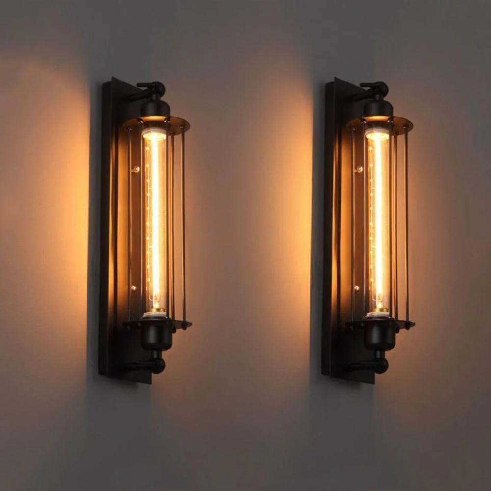 Wandlamp LED Vintage Industrieel Metaal Gietijzer Interieurverlichting