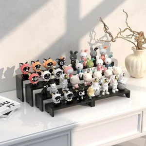 Wandplank Displayplank Houten 4 Laags Presentatiestandaard