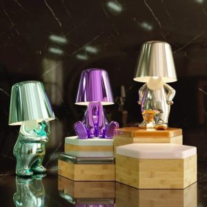 ThinkLuxe - Moderne LED Tafellamp Kunsthars Voet