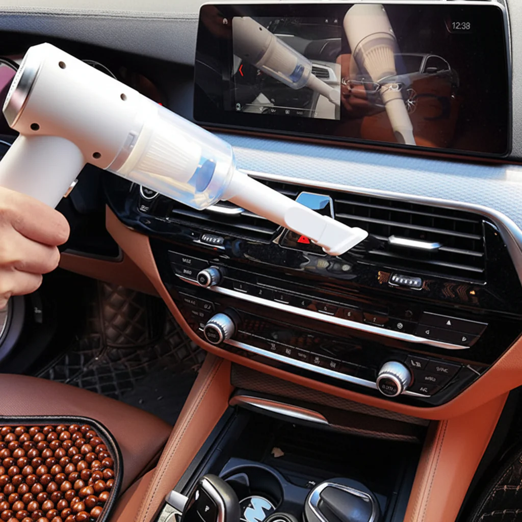 Handstofzuiger Draadloos Krachtige Zuigkracht Auto Thuis - Afbeelding 3