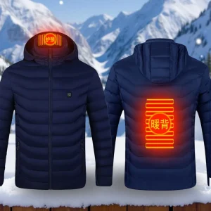 Winterjas Verwarmd Unisex Warmte Jas USB Thermische Buitenkleding