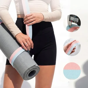 Yogamat Draagriem Fitness Oefeningen Stretch Band