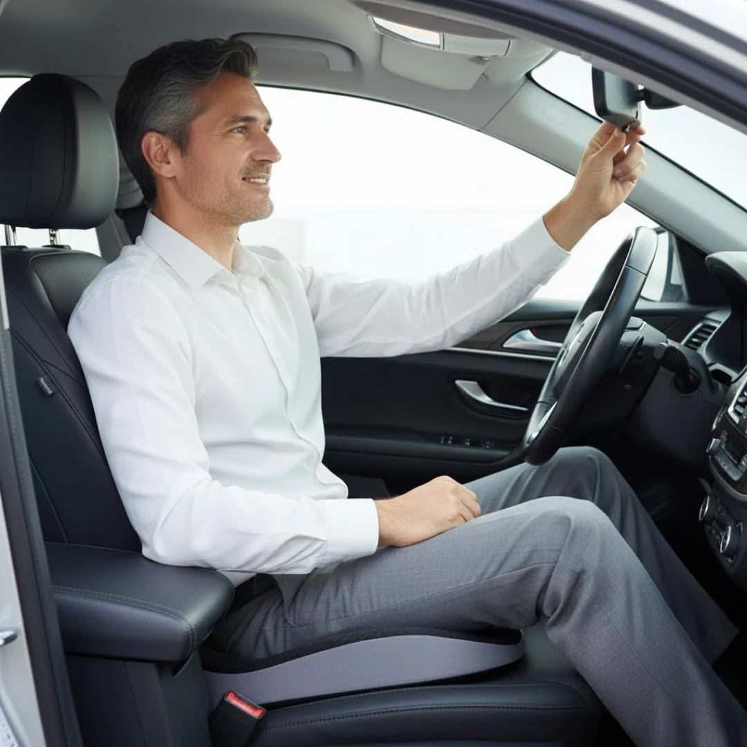 Zitkussen Ergonomisch Stoelkussen Traagschuim Bureau Auto - Afbeelding 5