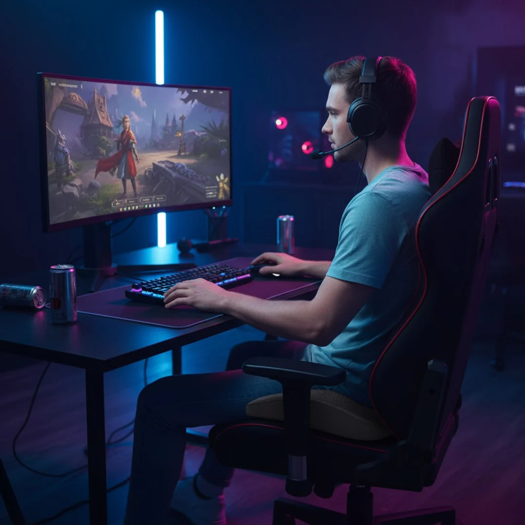 Zitkussen Ergonomisch Stoelkussen Traagschuim Bureau Auto - Afbeelding 4