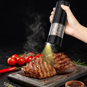 Zout Pepermolen Elektrisch Oplaadbaar Keuken Set