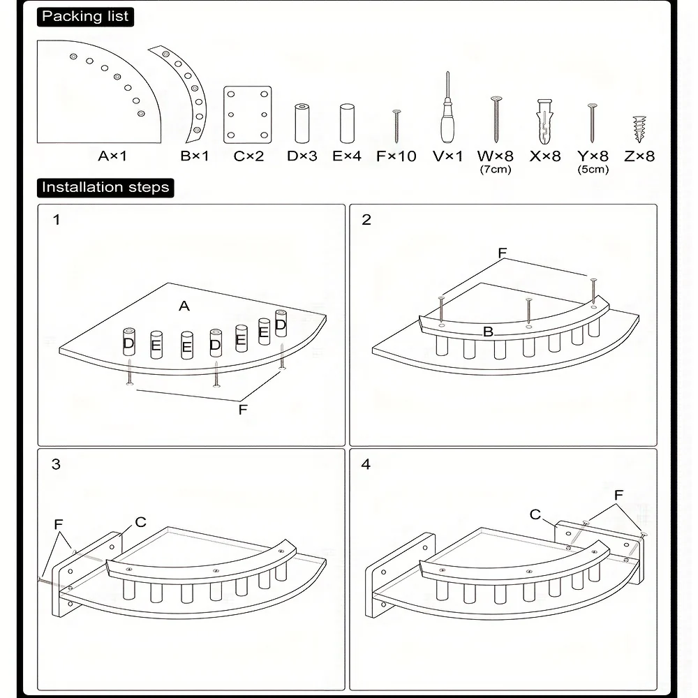 CatWall - Houten Kattenwandplank met Krabpaaltoren en Muurtrappen - Afbeelding 8
