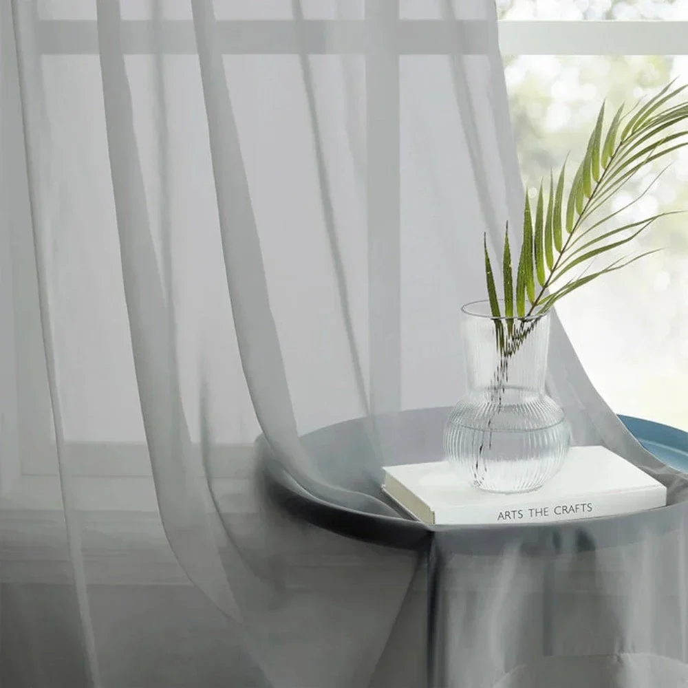 Tala Solide Vlamvertragende Transparante Gordijnen Plissé - Afbeelding 3