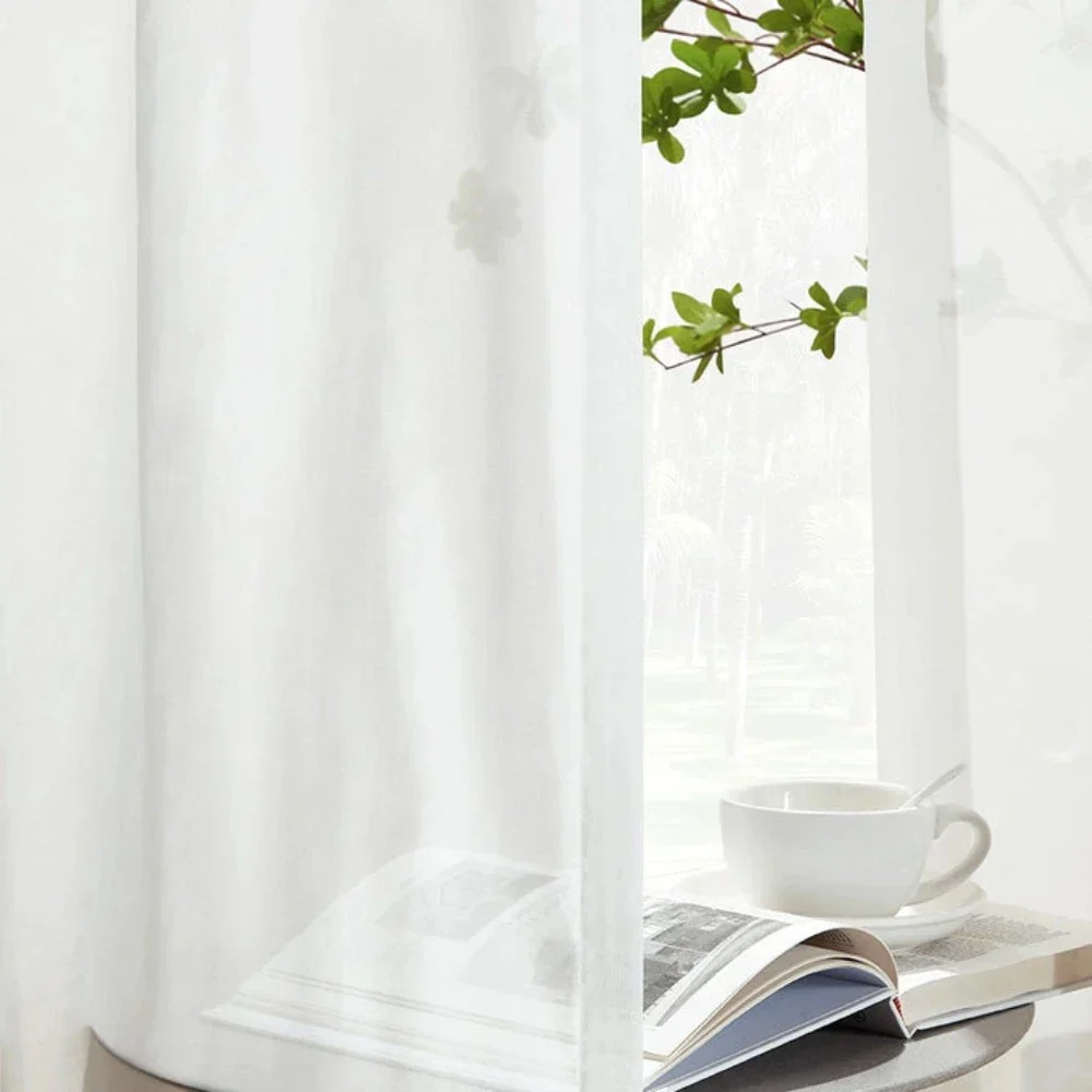 Tala Solide Vlamvertragende Transparante Gordijnen Plissé - Afbeelding 8