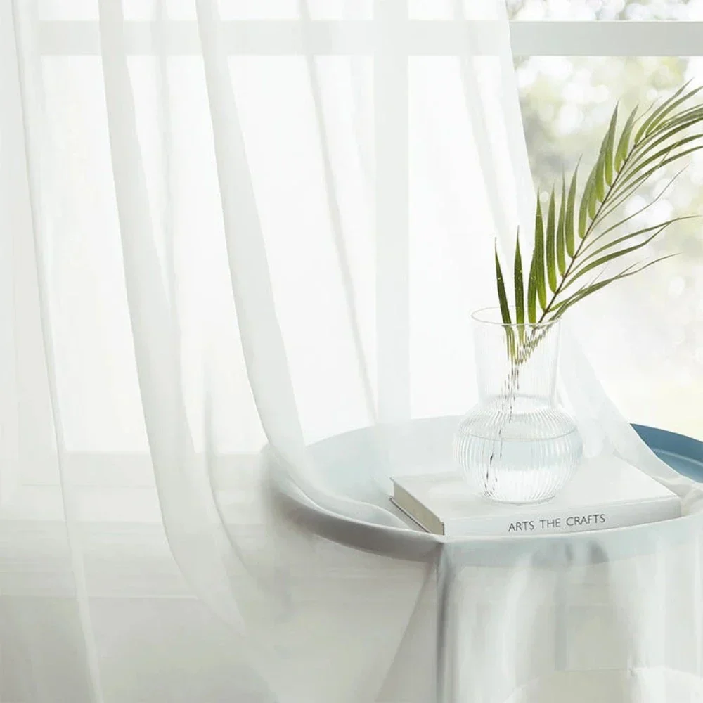 Tala Solide Vlamvertragende Transparante Gordijnen Plissé - Afbeelding 9