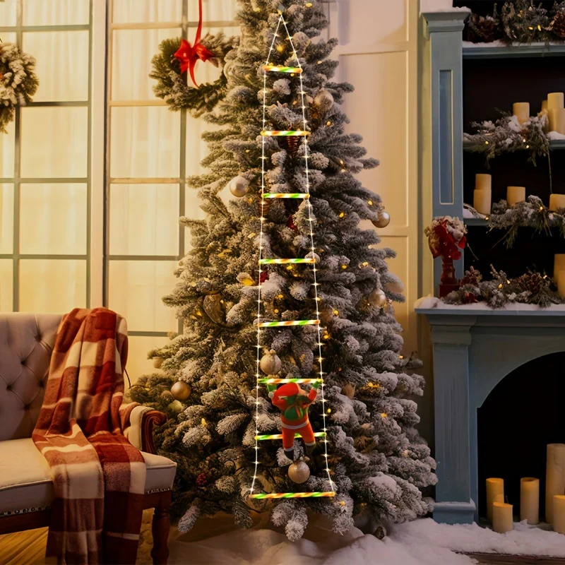 SantaLicht - USB LED-Lichtsnoer voor Feestdecoratie, Multikleurig - Afbeelding 9