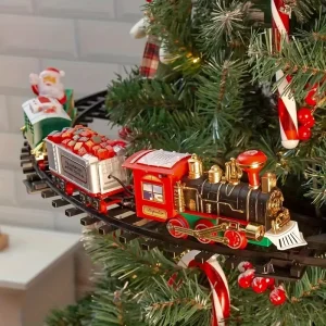 KerstTrein - Elektrische Treinset met Muziek & Geluid