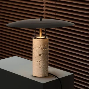 MarbleGlow - Moderne Marmeren Bureaulamp | Elegante LED Tafellamp voor Woonkamer & Kantoor