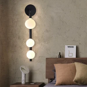 GlowSphere - Moderne LED Wandlamp met Bolontwerp voor Stijlvolle Binnenverlichting