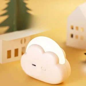CloudGlow - USB Oplaadbaar Nachtlampje voor Kinderkamer & Slaapkamer