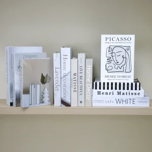 CityScape - Set van 12 Vouwbare Nepboeken - Realistische Stadsgezichten Decoratie voor Thuis en Kantoor