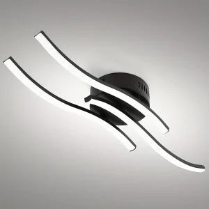 LumaCurve - Dimbare LED Plafondlamp met Elegant Curve Design