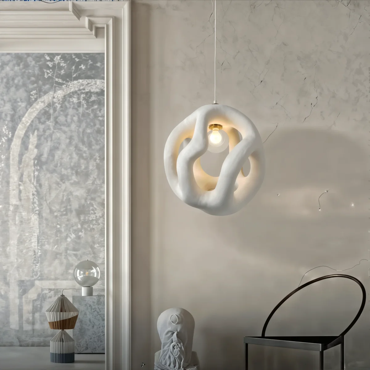 Rea Minimalistische Lamp - Moderne Elegantie en Sfeervolle Verlichting - Afbeelding 5