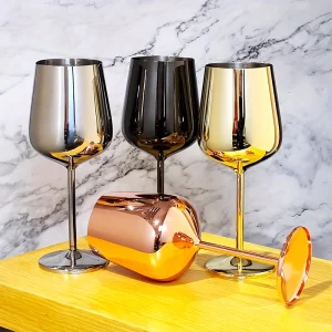 Mirror-Tint RVS Wijnglas