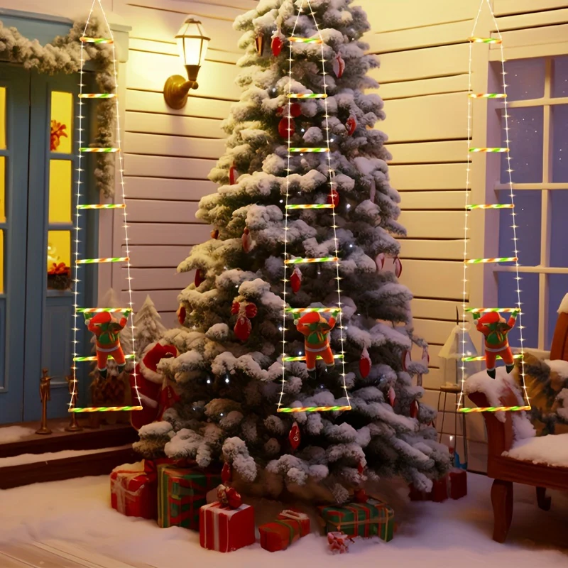 SantaLicht - USB LED-Lichtsnoer voor Feestdecoratie, Multikleurig - Afbeelding 4