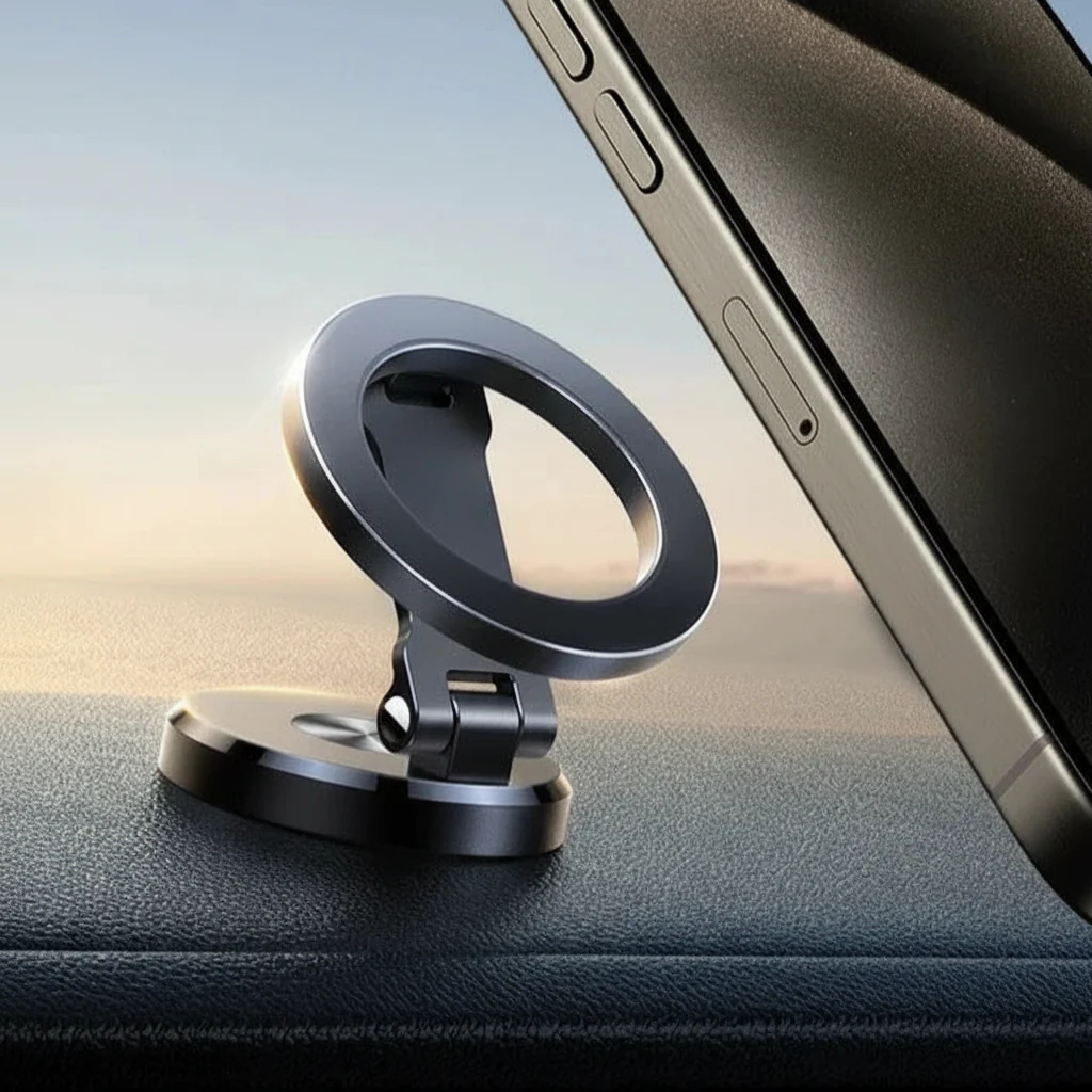 Autotelefoonhouder Magnetisch Opvouwbaar Handsfree Auto - Afbeelding 5