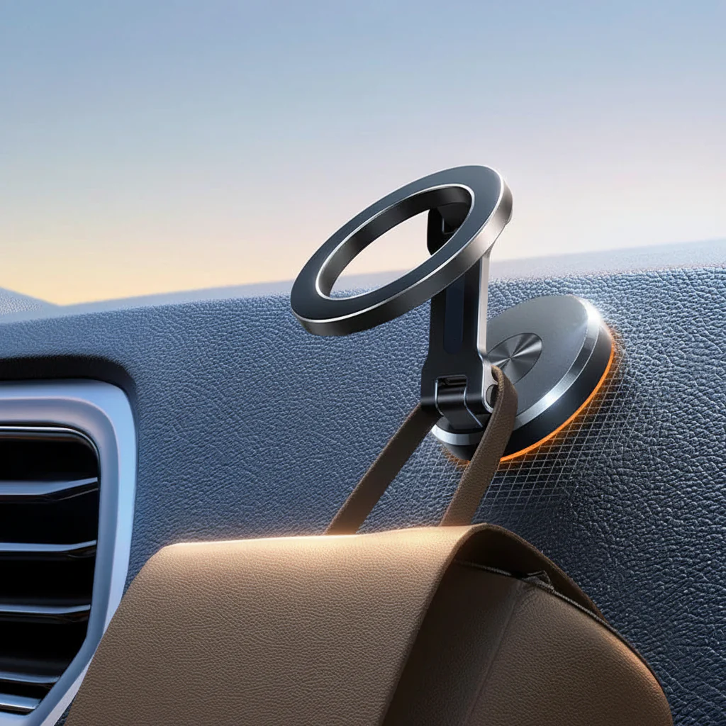 Autotelefoonhouder Magnetisch Opvouwbaar Handsfree Auto - Afbeelding 3