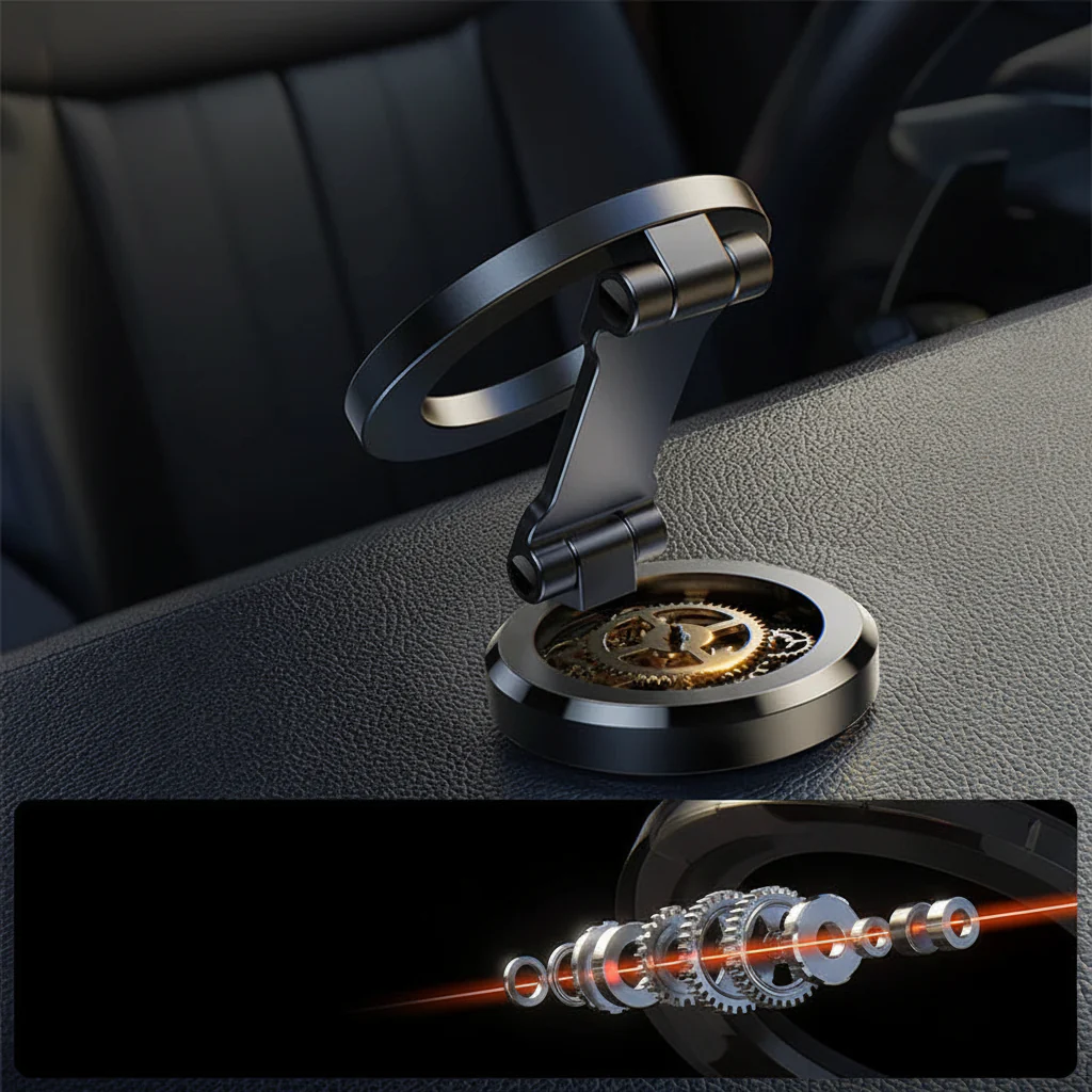 Autotelefoonhouder Magnetisch Opvouwbaar Handsfree Auto - Afbeelding 6