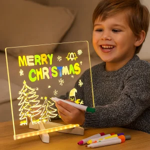 Creatief Tekenbord Kinderen LED Schrijfbord