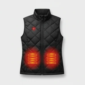Verwarmd Gilet Dames Elektrisch Gewatteerd Outdoor Winter