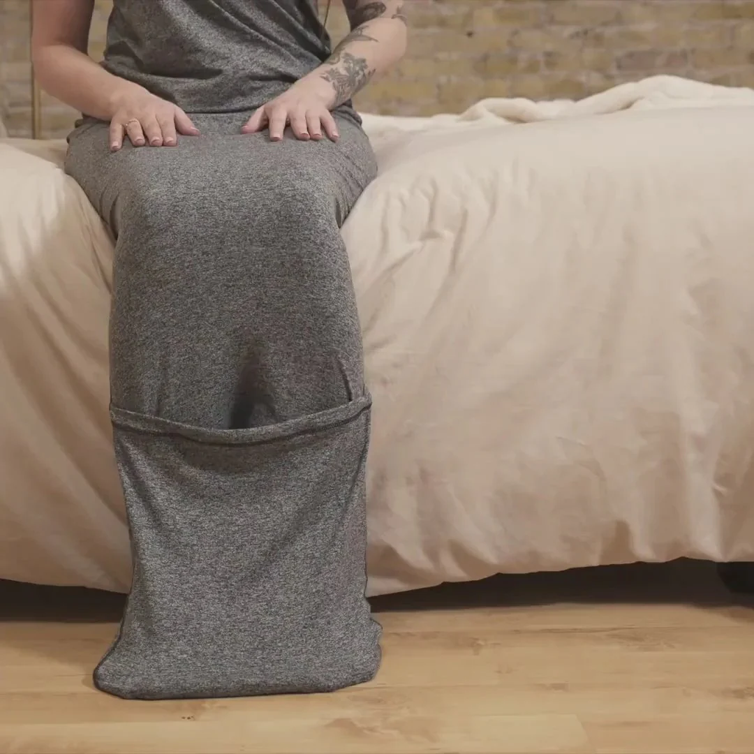 Dekbed Stretch Draagbare Wikkeldeken Ademend Comfort Slaapzak Volwassenen - Afbeelding 5