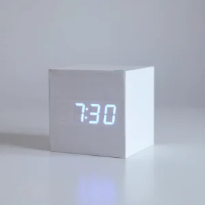 Digitale Klok Hout LED Minimalistisch Bureauklok