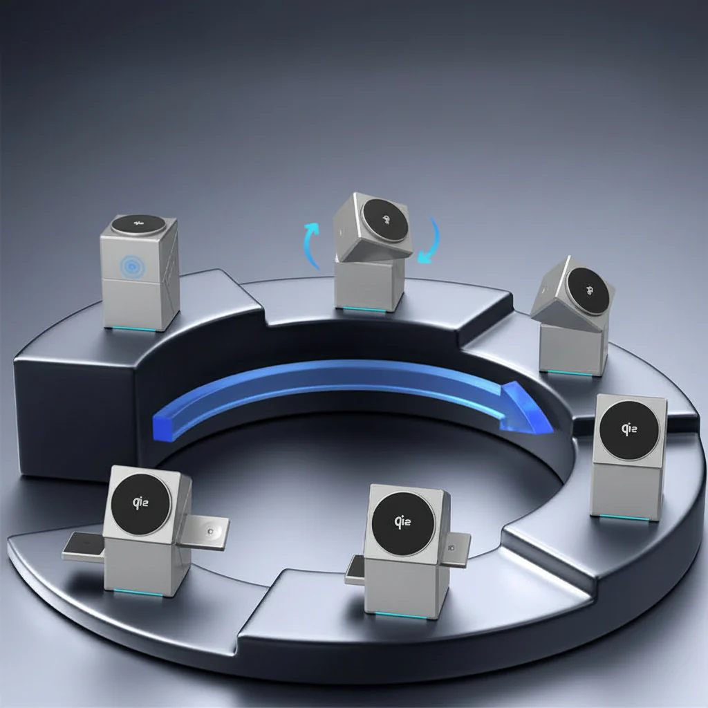 3 In 1 Opvouwbaar Magnetisch Draadloos Oplaadstation Apparaten - Afbeelding 4